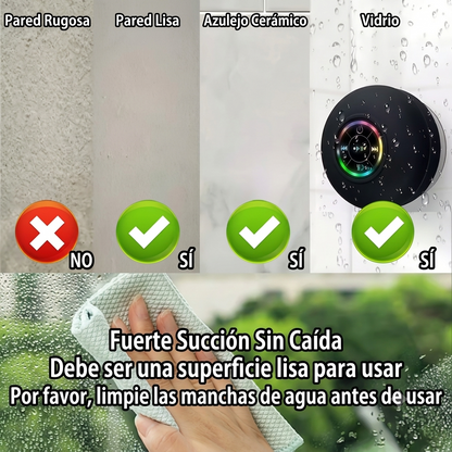 Altavoz Bluetooth Ducha Impermeable IPX4