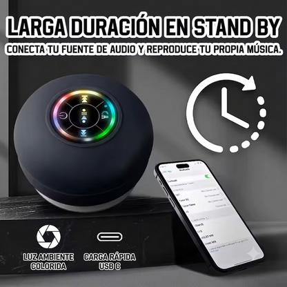 Altavoz Bluetooth Ducha Impermeable IPX4